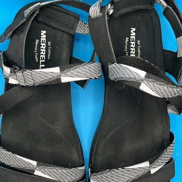 Merrell Woman Air Cushion Memory Foam Outdoor Hiking Athletic Sandals shoes sz 9 - Picture 5 of 6